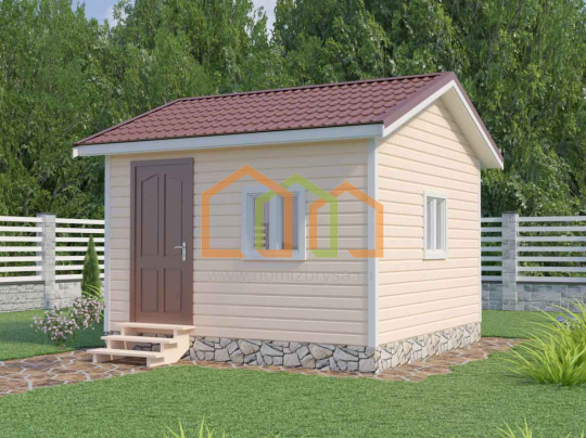 Каркасный дачный домик Ивушка (К)